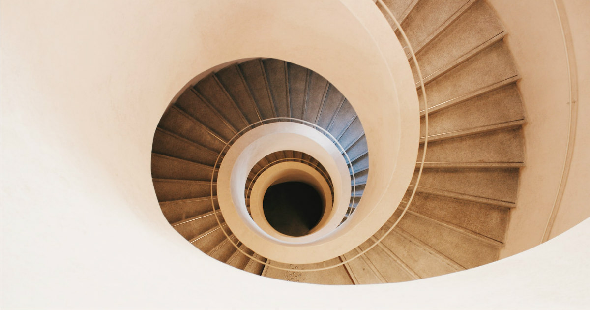 It's not a straight line